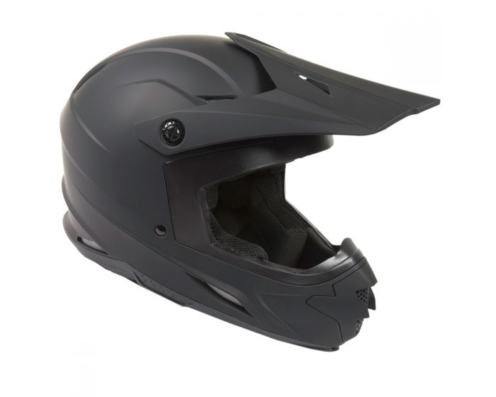 RAIDER Adult Off-Road Z7 MX Helmet / Matte Black