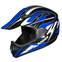 RAIDER RX1 Adult MX Off-Road Helmet / Blue