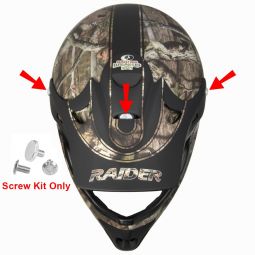 Replacement Screw Kit for RAIDER Ambush Camouflage Adult/Youth Helmet Visor - #AMBUSH-2PC