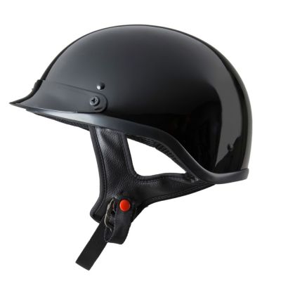 RAIDER Half Helmet / Gloss Black #26-619GB