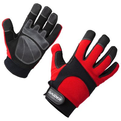 RAIDER Adult MX Off-Road Gloves Red - #BCS-947R