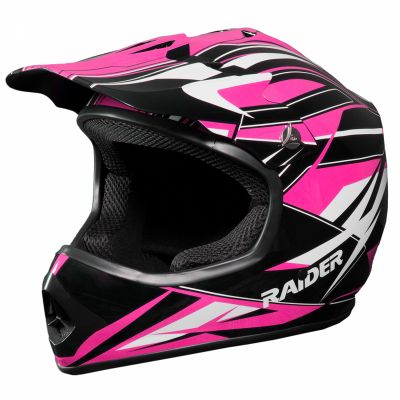 RAIDER GX3 Youth MX Off-Road Helmet / Pink
