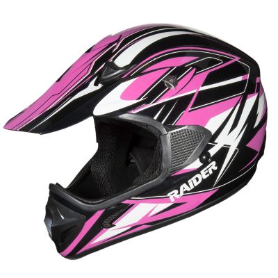 Raider RX1 Adult MX Off-Road Helmet / Pink