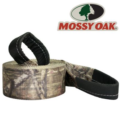 RPS OUTDOORS 4" x 30' MOSSY OAK® INFINITY SERIES Camo Recovery Strap / 20,000 lbs. Break Strength #SI-2046MO
